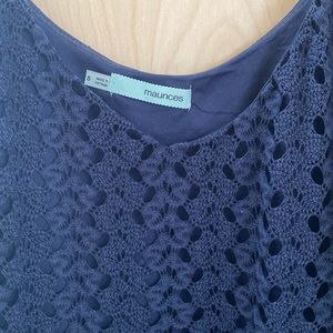 Maurices Crocheted Tank Top